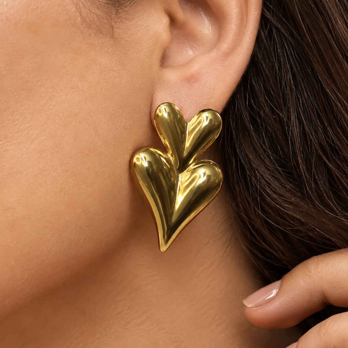 Amour Heart Earrings