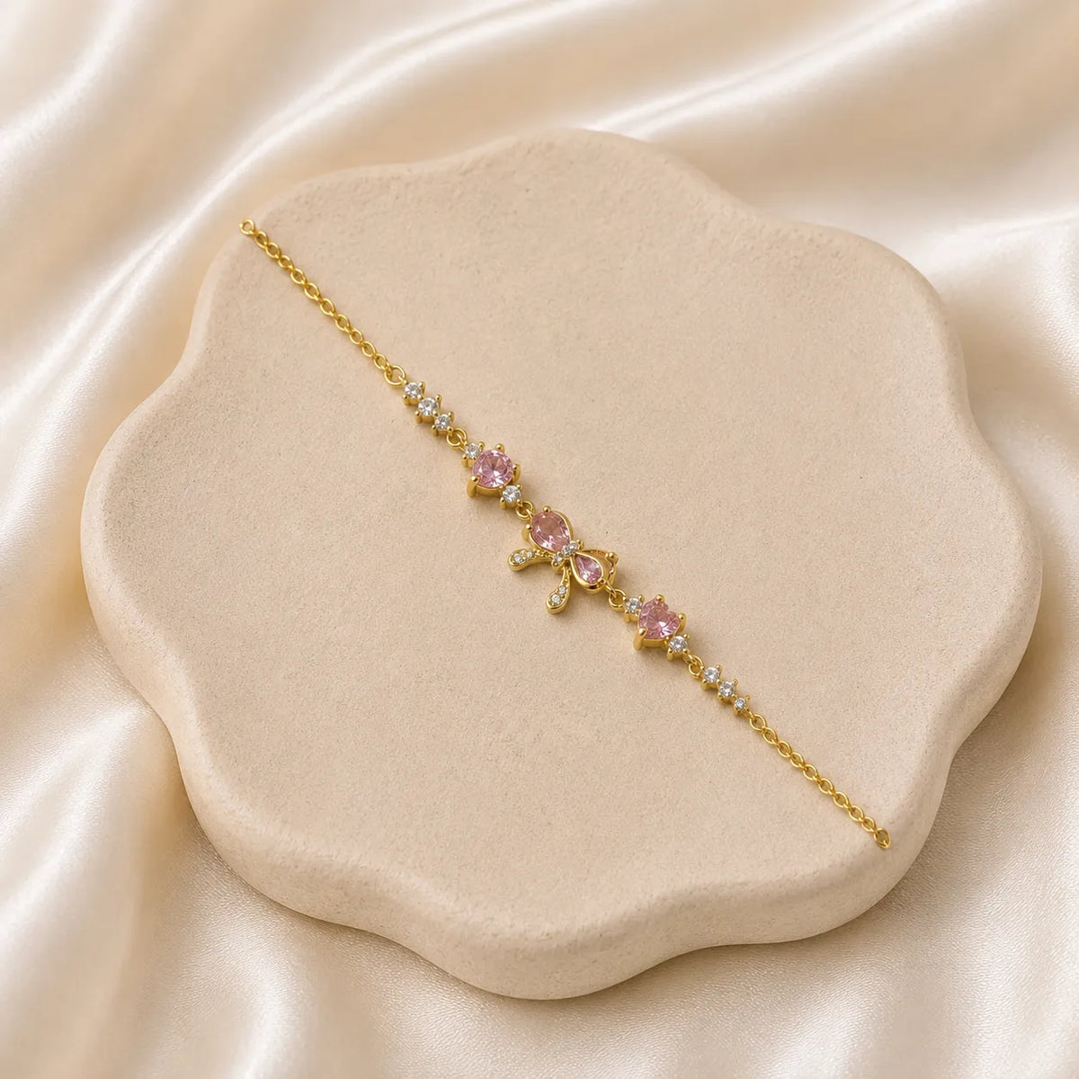 Blush Flutter Bracelet