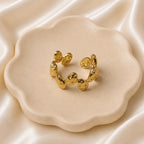 Molten Pebble Statement Ring