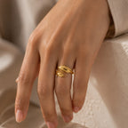 Leaf Wrap Adjustable Ring